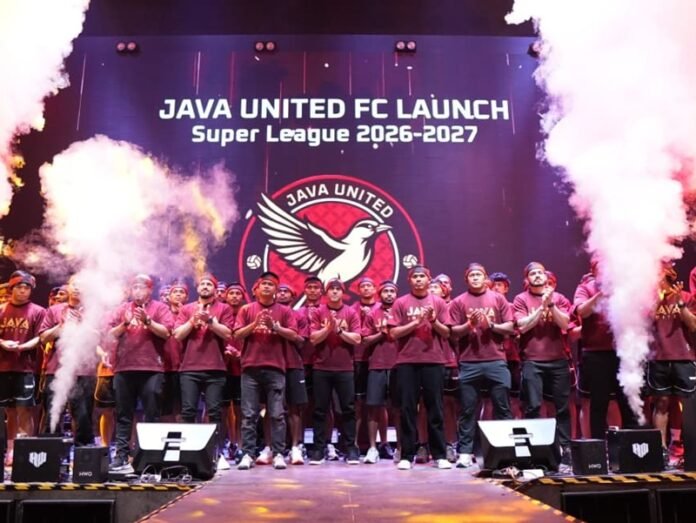 Java United FC ketika launching di Semarang
