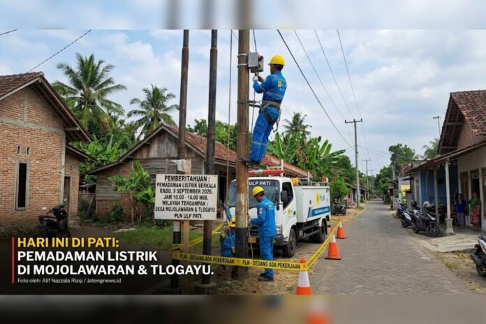 Pemadaman listrik Pati. (Foto : AI)
