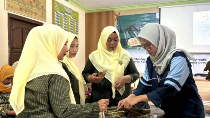 edukasi limbah udang KKN UIN WS