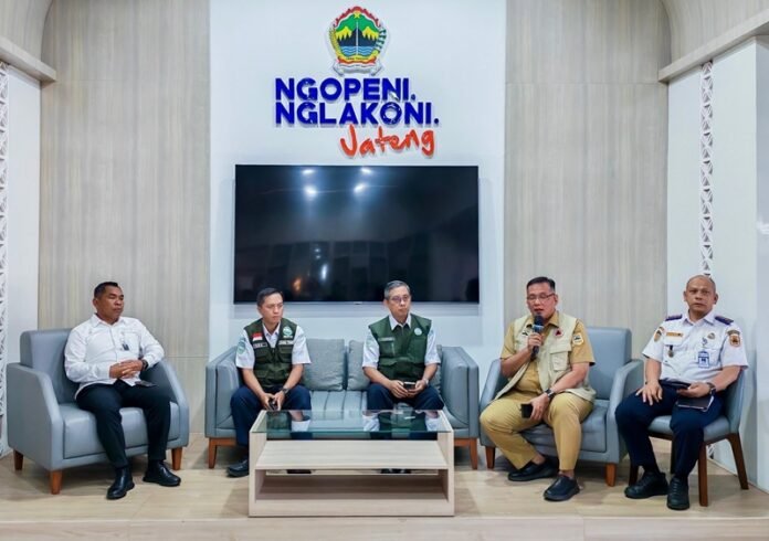 Rilis media di Kantor Gubernur Jawa Tengah, Semarang, Senin (7/9/2026).(Foto:ist)