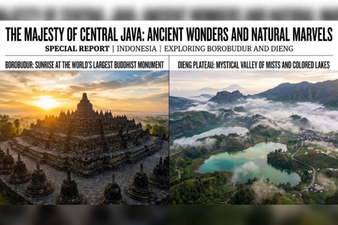 Rekomendasi wisata Jawa Tengah. (Foto : AI)